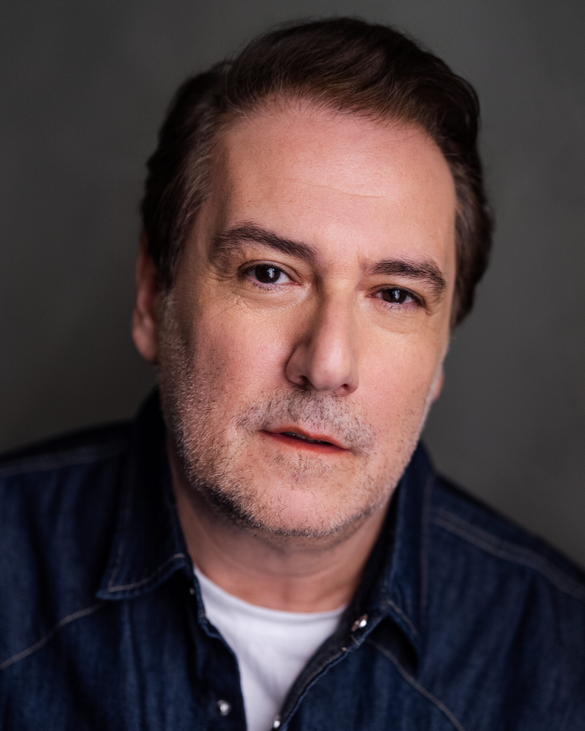 Carl De Gregorio in denim portrait